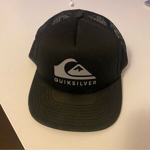 Quiksilver Surfer Trucker Hat SnapBack Black (bought in Hawaii)